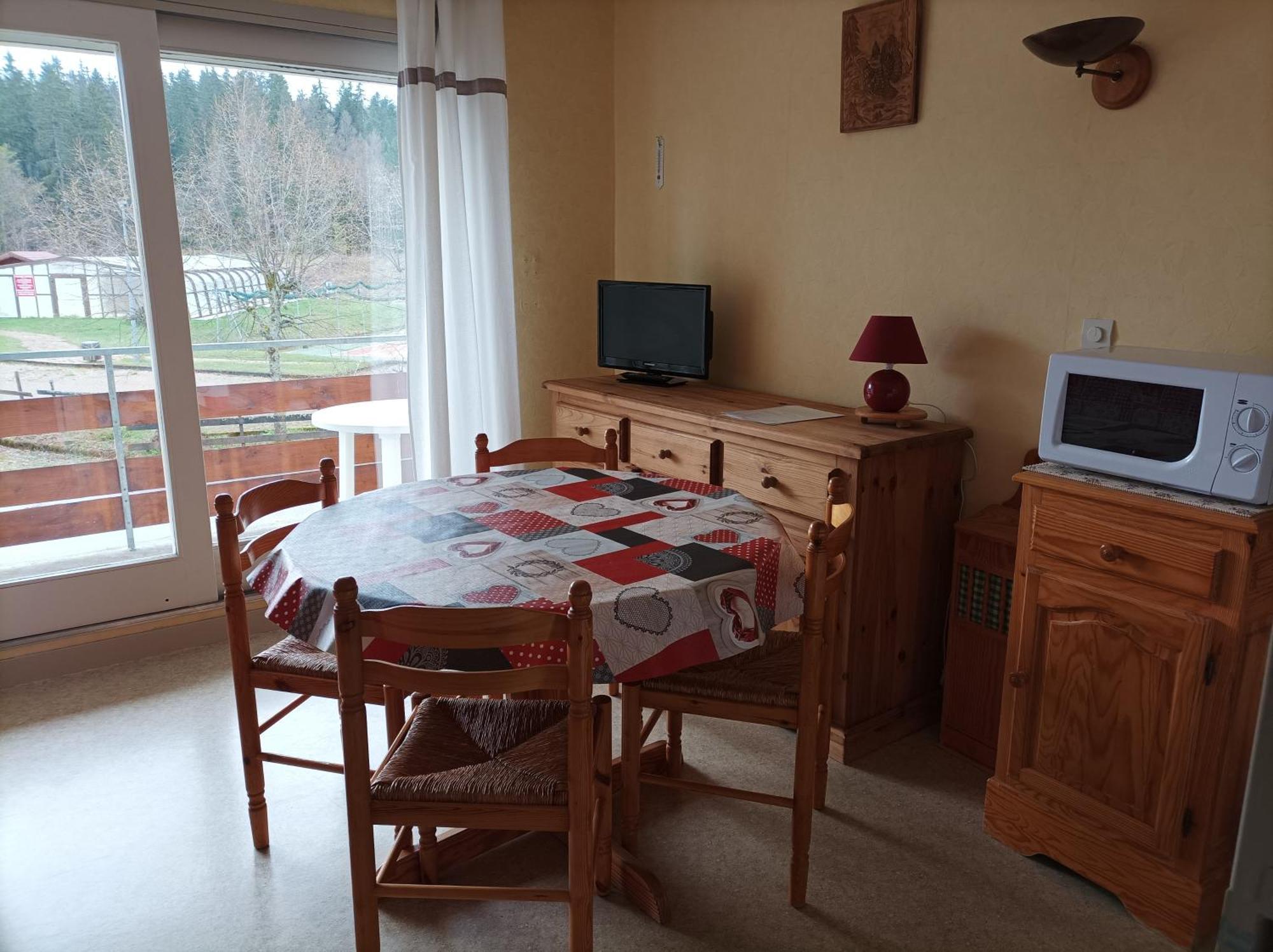 Studio-Cabine Residence Les Rennes Prémanon Eksteriør bilde